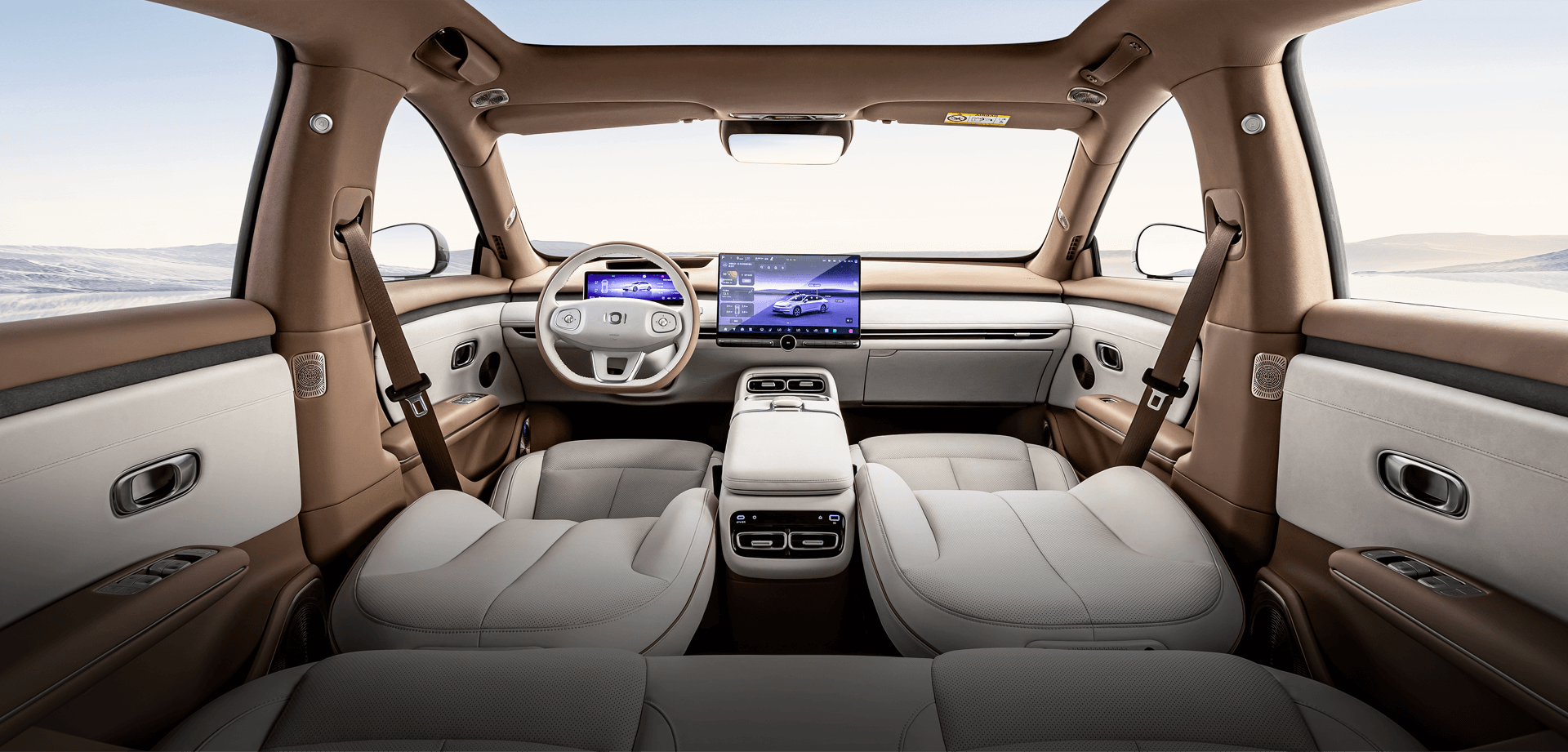 Интерьер Changan Qiyuan A06